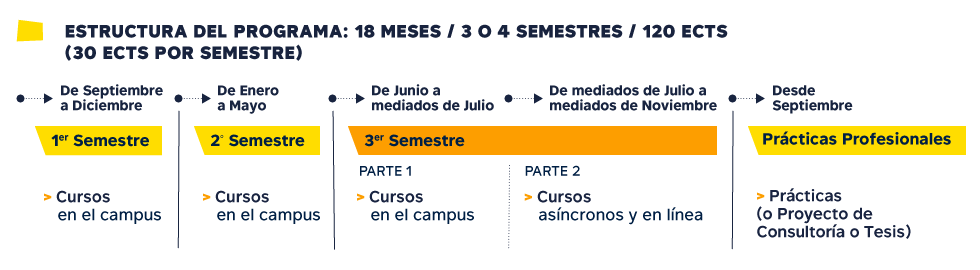 Structure of the Specialized Masters