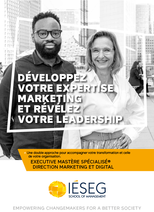 Brochure Mastère Spécialisé Direction Marketing et Digital